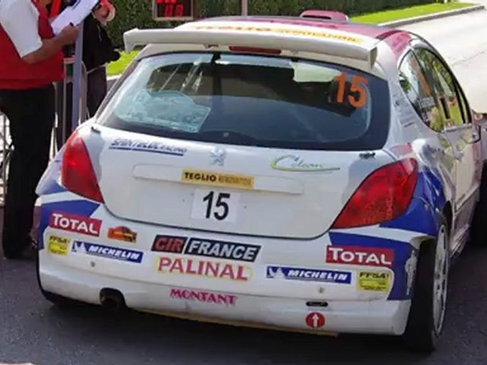 Ludovic Gal - Rallye Mont Blanc Morzine 2012 - Départ ES9