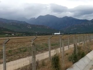 decollage  air france a 319 a Calvi (Sainte Catherine),