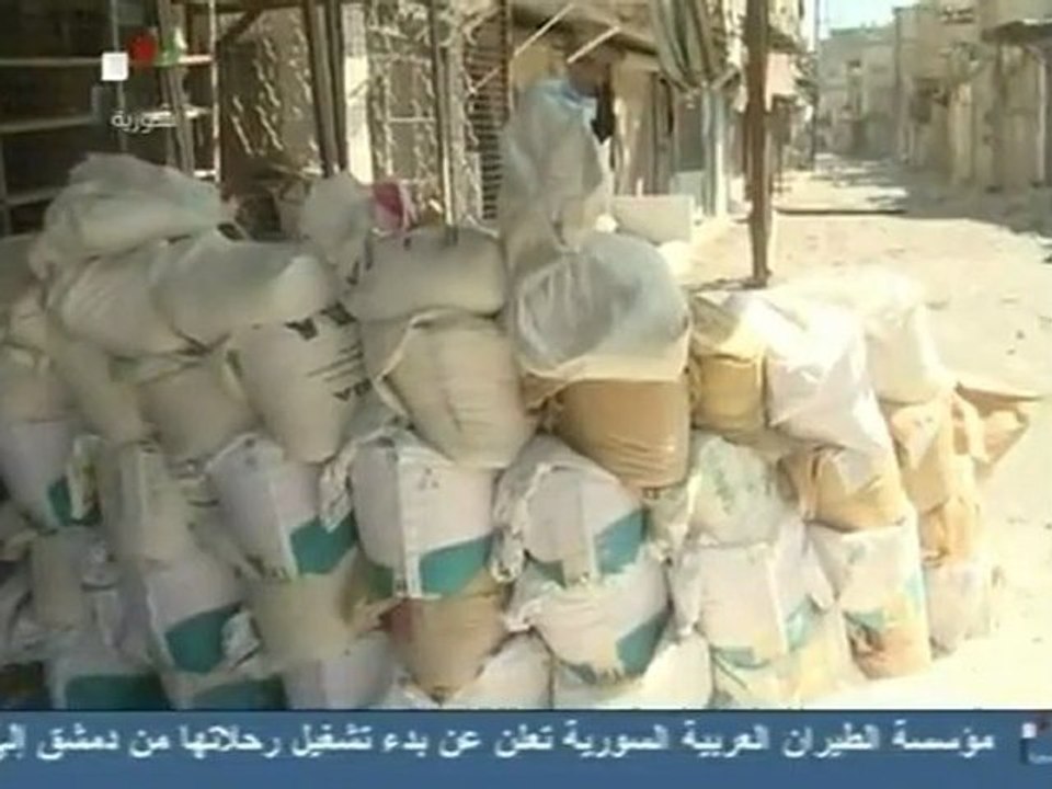 Syria blasts Aleppo by air
