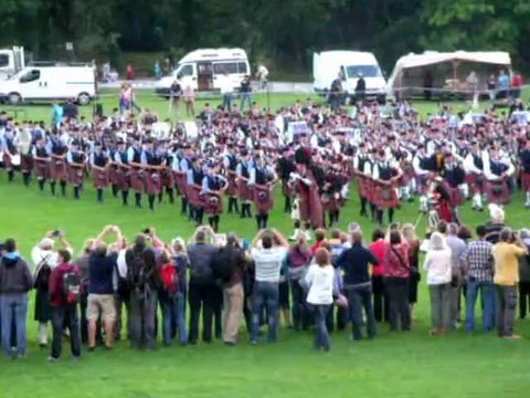 Kelty & Blairadam Pipes & Drums in Mass Bands Part 2