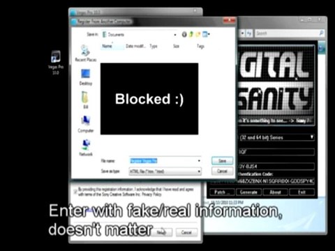 Sony Vegas Pro 10 Keygen + patcher - download link in description