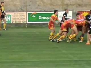 Résumé amical US Carcassonnaise - USAP (espoirs)
