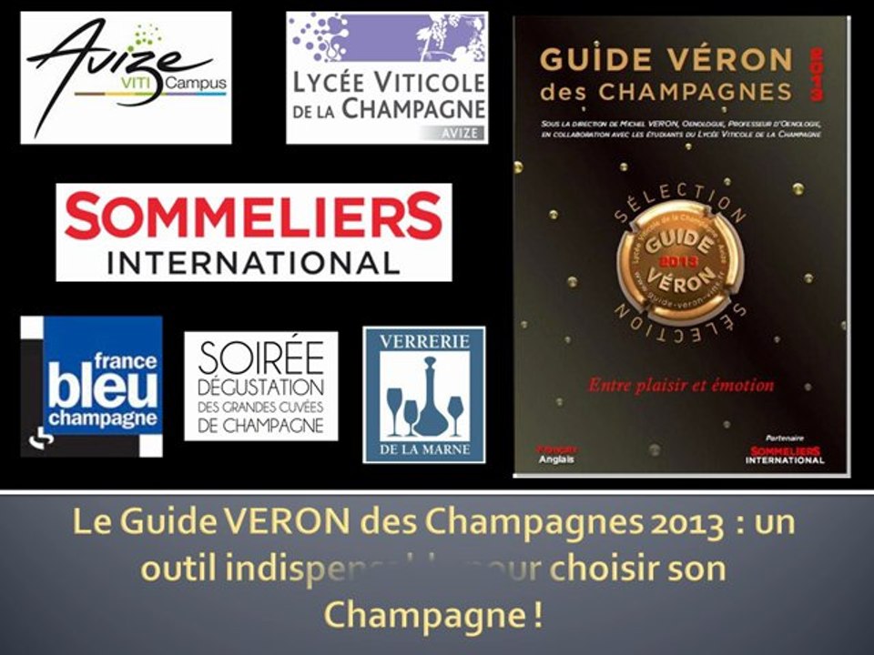 Guide VERON des Champagnes 2013