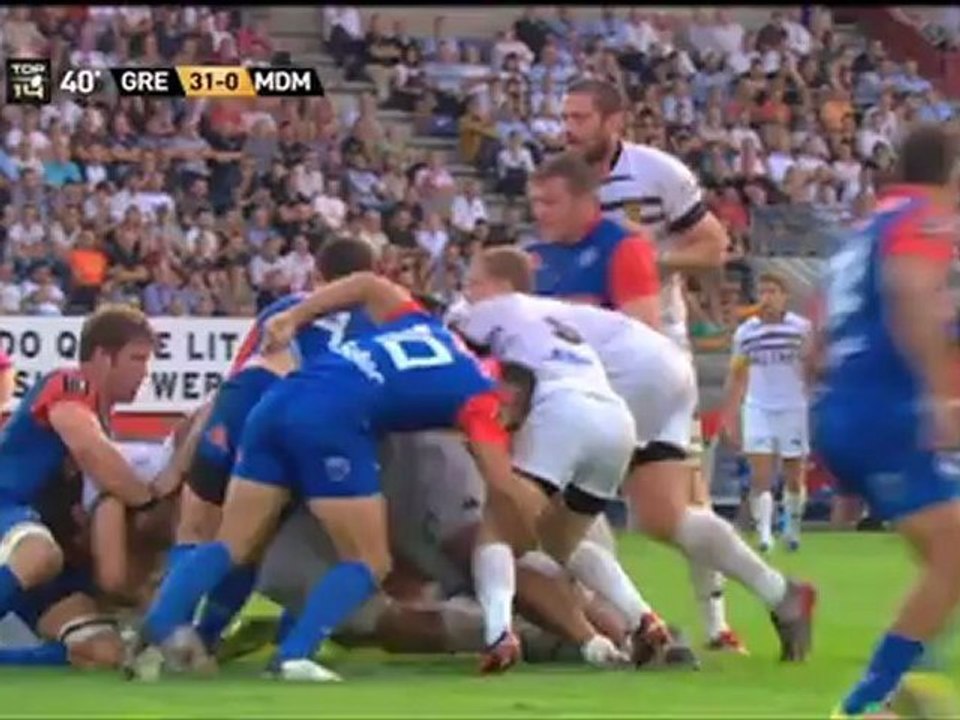 Grenoble-Mont de Marsan: 52-7 - J4 - Saison 201...