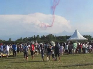 La patrouille de france à Tarbes Laloubère septembre 2012