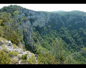 Trail  Pas du Touet 1051 m (Vercors centre)