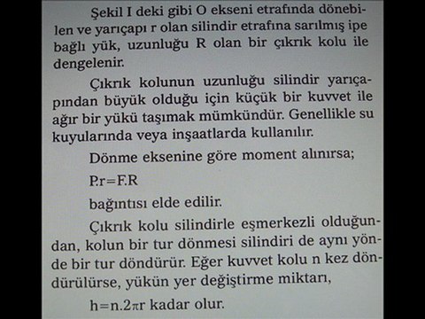 BASİT MAKİNALAR KONU ANLATIM SLAYTI-2