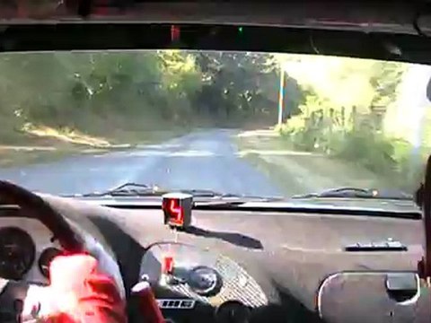 Rallye de St Yrieix 2012 - Es2 - 9ème temps Scratch - Lamouret / Delpech Saxo Vts