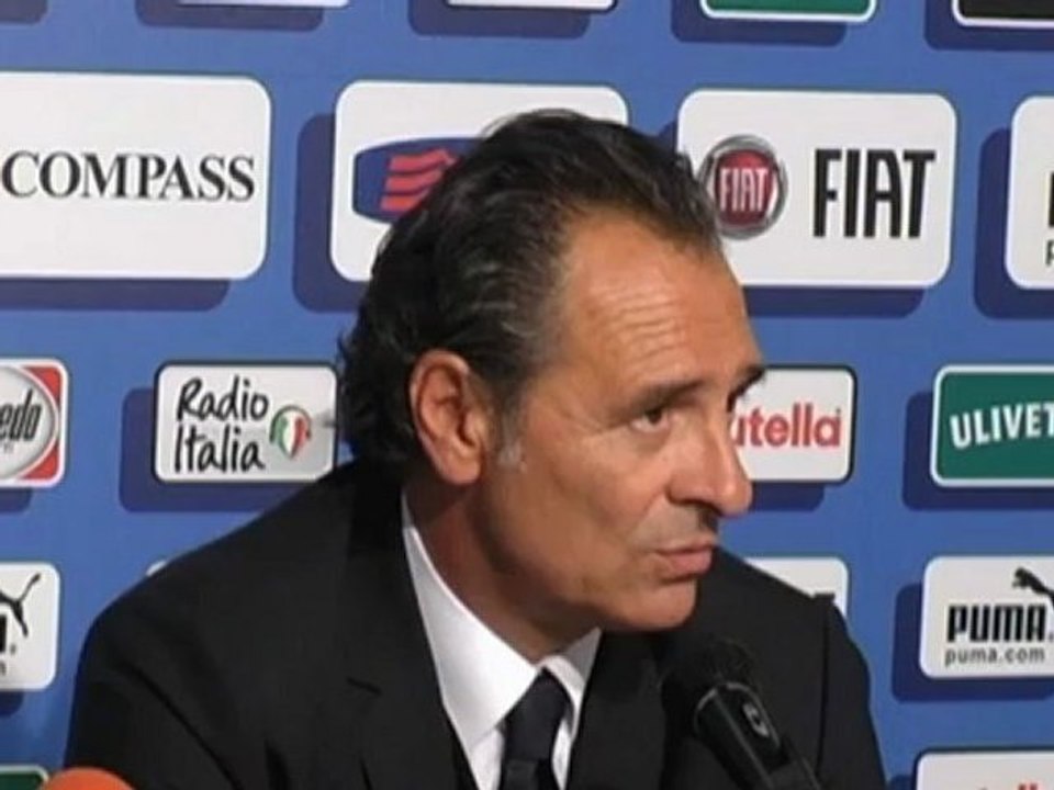 WM-Quali: Prandelli: Wussten, dass der September schwierig wird