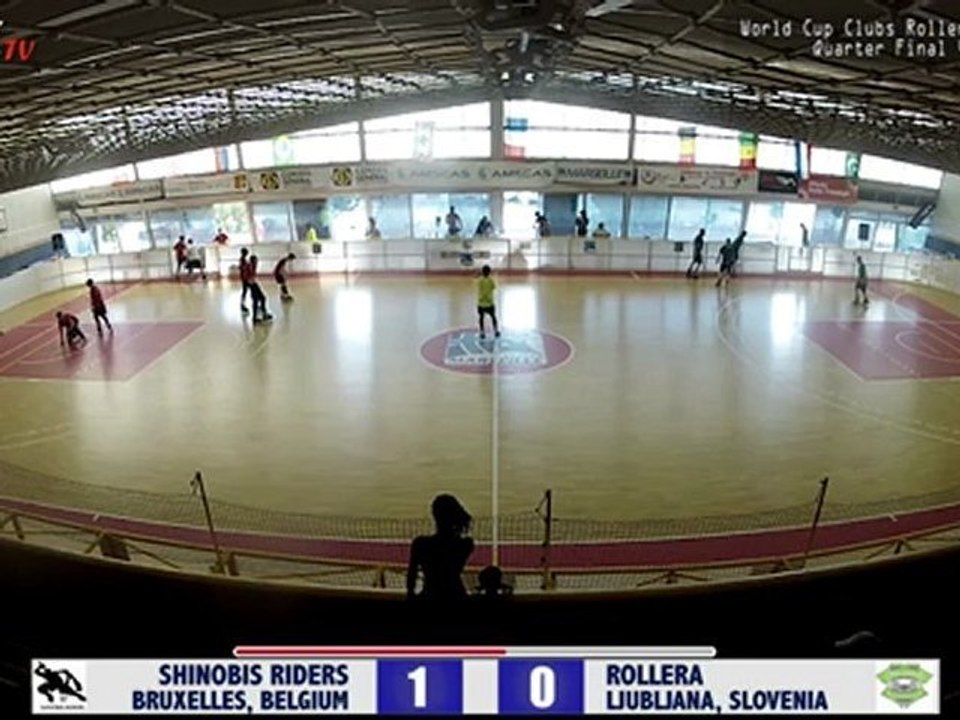 QF4 Bruxelles - Ljubbljana (1st Half) WORLD CUP ROLLEROSOCCER 2012