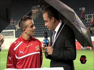 Zvicer - Shqiperi (Intervistat pas ndeshjes, Shaqiri, Xhaka e Behrami)