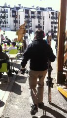 départ ski au pied par télésiège - voir les infos sous la vidéo