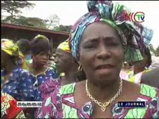 Inauguration du nouveau marché du district d’Ignié