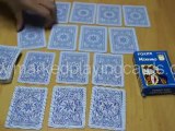 Modiano-Crystal card-blue- contact lenses-luminous marked cards