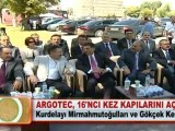 ARGOTEC, 16’NCI KEZ KAPILARINI AÇTI