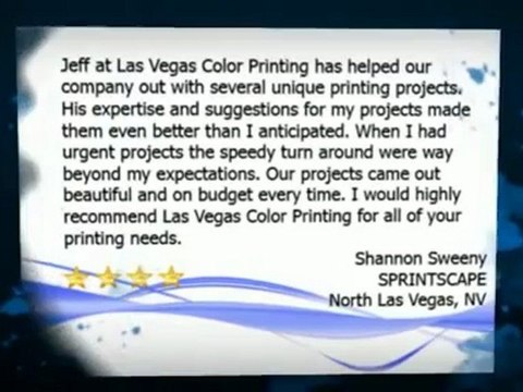 Printing Las Vegas | LV Color Printing | (702) 605-0285