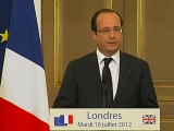 Allocution du Président devant la communauté française de Londres