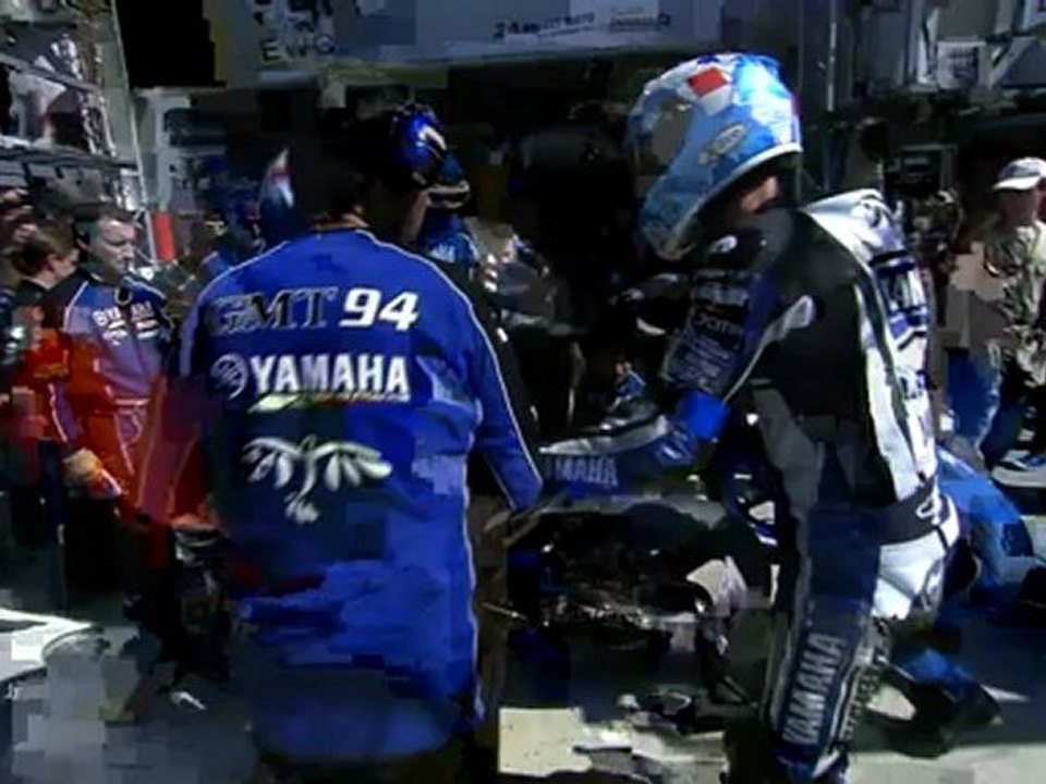 Arrivée des 24 Heures moto