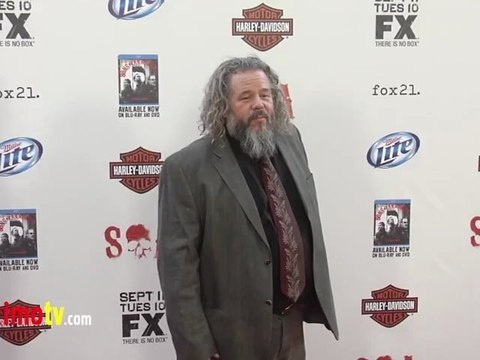 Mark Boone Junior SONS OF ANARCHY Season Five Premiere ARRIVALS
