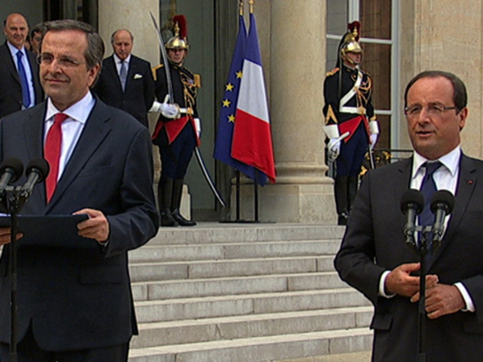 Déclaration du Président Hollande et de M. Antonis Samaras