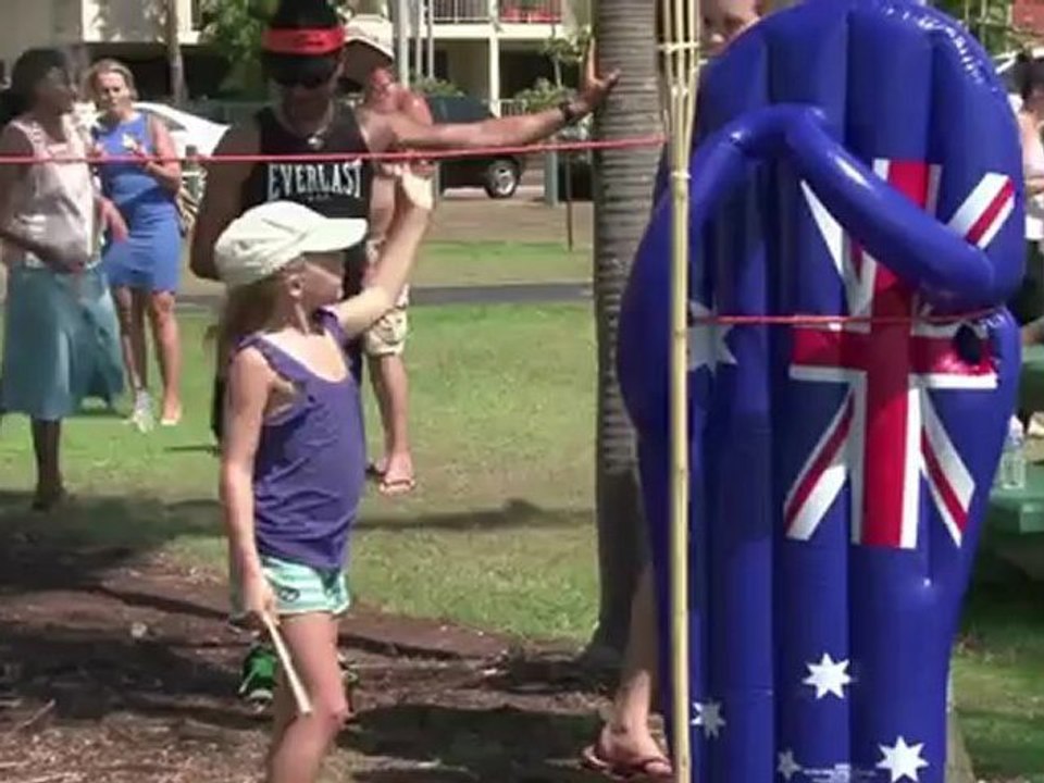 Australiens Outback-Olympiade mit 'Krokodilen' und 'Kamelen'