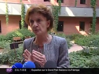 Michèle Delaunay visite le Gérontopôle (Toulouse)