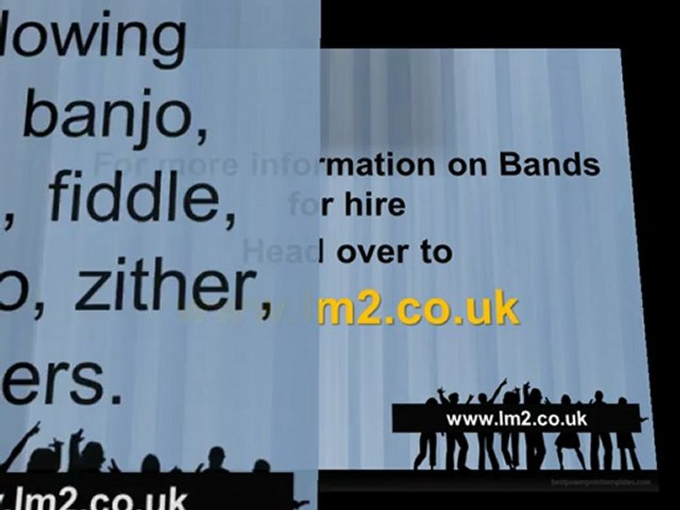 bands for hire