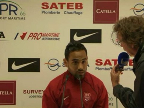 FCR - SR Colmar : Réaction d'Anthony Soubervie