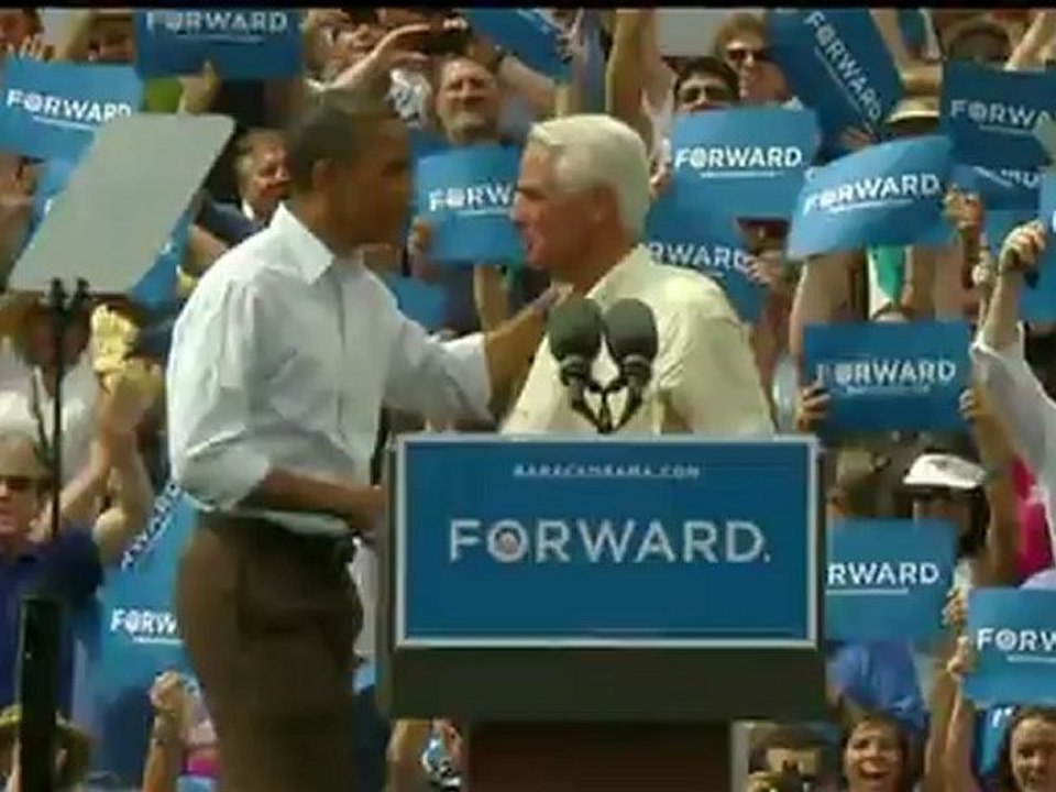 O super-abraço de Obama