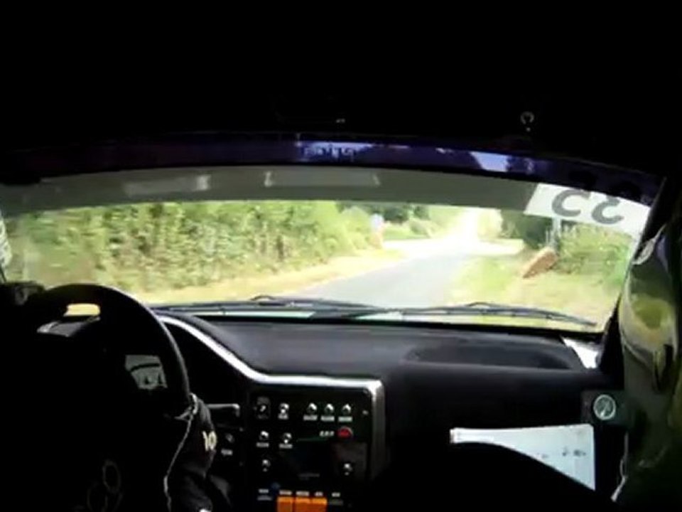 Es 3 rallye coeur de france 2012 equipage Marechal/Lemaire 106 GrA