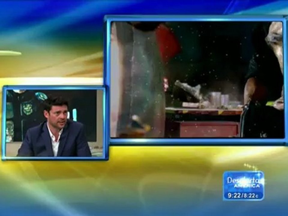 Despierta América - Entrevista Dredd - Karl Urban