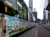 Announcement of Harun Yahya works on trams of Rotterdam, Holland
