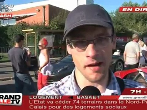 Les Ferraris se rassemblent pour la bonne cause (Linselles)