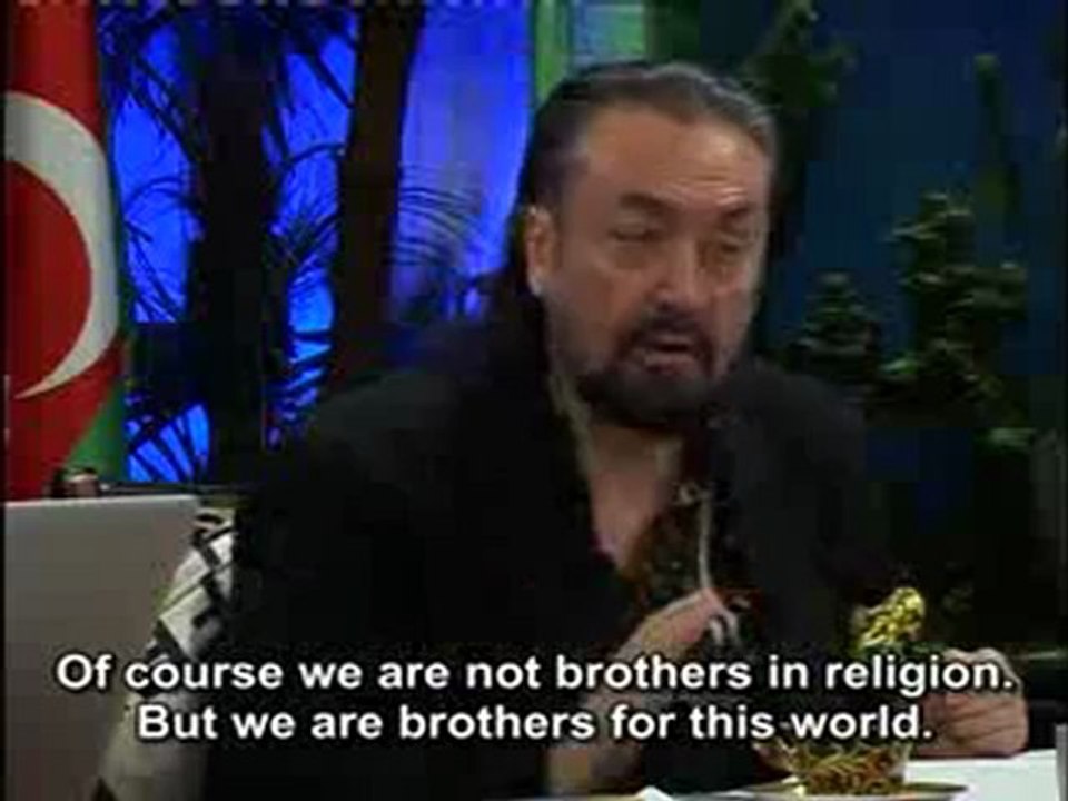 We are not brothers in religion with Christians and Jews, but we are brothers with them for this world