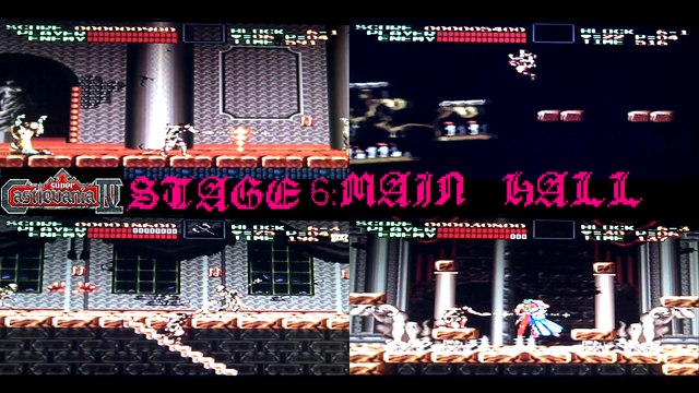Super Castlevania IV (Snes) - Stage 6: Main Hall