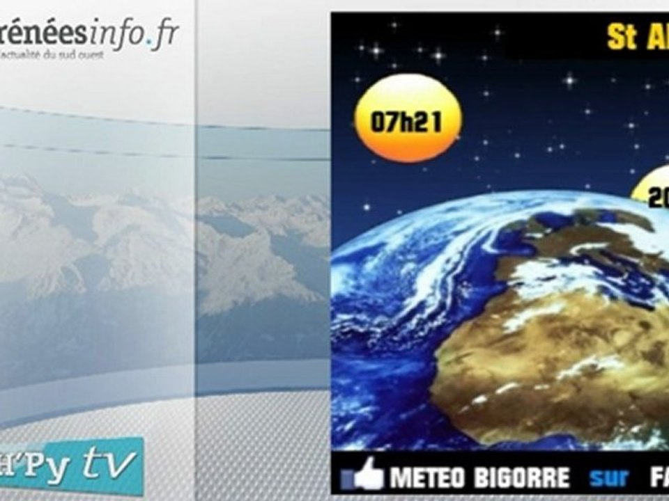 H'Py Tv La Météo des Hautes-Pyrénées (11 septembre 2012)