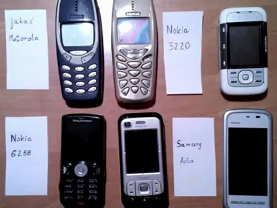 Historia moich telefonów