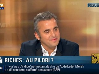 Alexis Corbière invité de "le soir BFM" sur BFMTV
