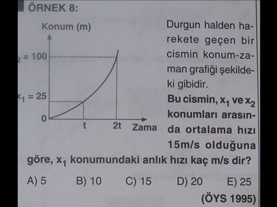 SABİT İVMELİ HAREKET KONU ANLATIM SLAYTI-1