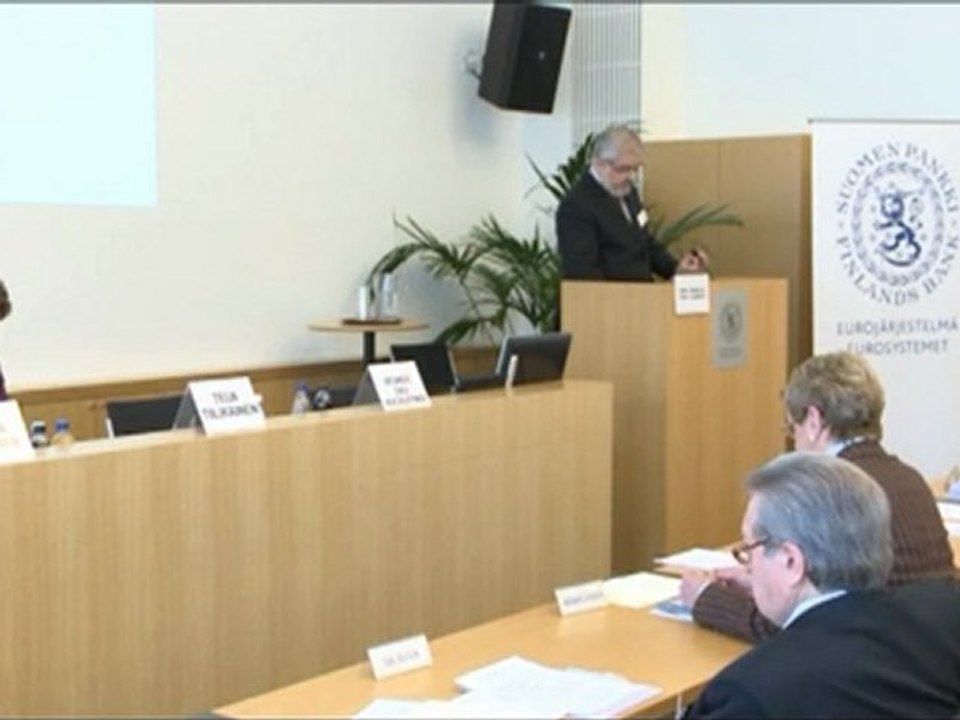 Intervención de Joan-Francesc Pont en Helsinki