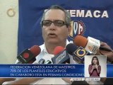 Federación Venezolana de Maestros: 70% de las escuelas en Carabobo están en pésimas condiciones
