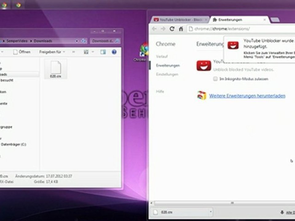 Chrome: Addon-Installations-Sperre umgehen