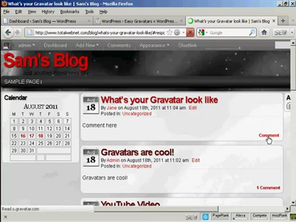 How To Use Gravatars for Your Blog in WordPress