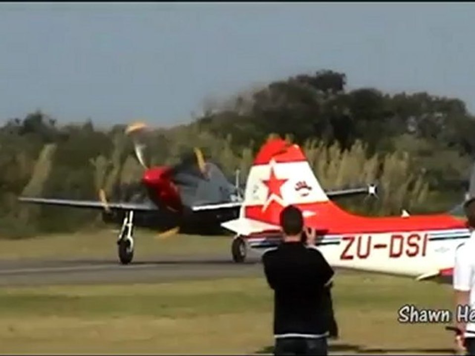 P-51D Mustang 1st Demo- Durban Virginia Airshow 2012