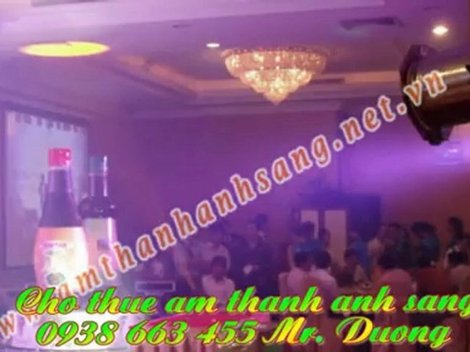 Cho thuê âm thanh ánh sáng sân khấu 0938 663 455 Mr.Dương.