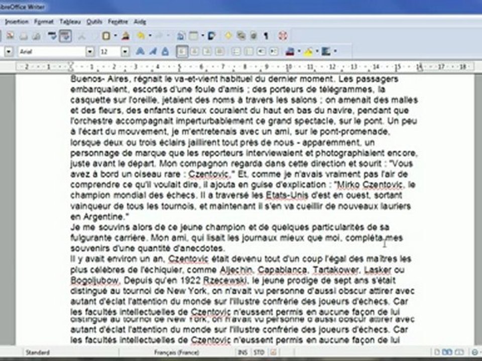 Writer de LibreOffice