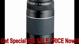 BEST BUY Canon EF 75-300mm f/4-5.6 III Telephoto Zoom Lens + Deluxe Accessory Kit