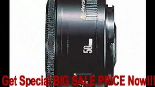 BEST PRICE Canon EF 50mm f/1.8 II Camera Lens + DavisMAX MicroFiber Cloth