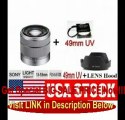 BEST PRICE Sony E-Mount SEL1855 18-55mm f/3.5-5.6 Zoom Lens for Alpha NEX Cameras - Silver (Bulk order does not come with the retail...