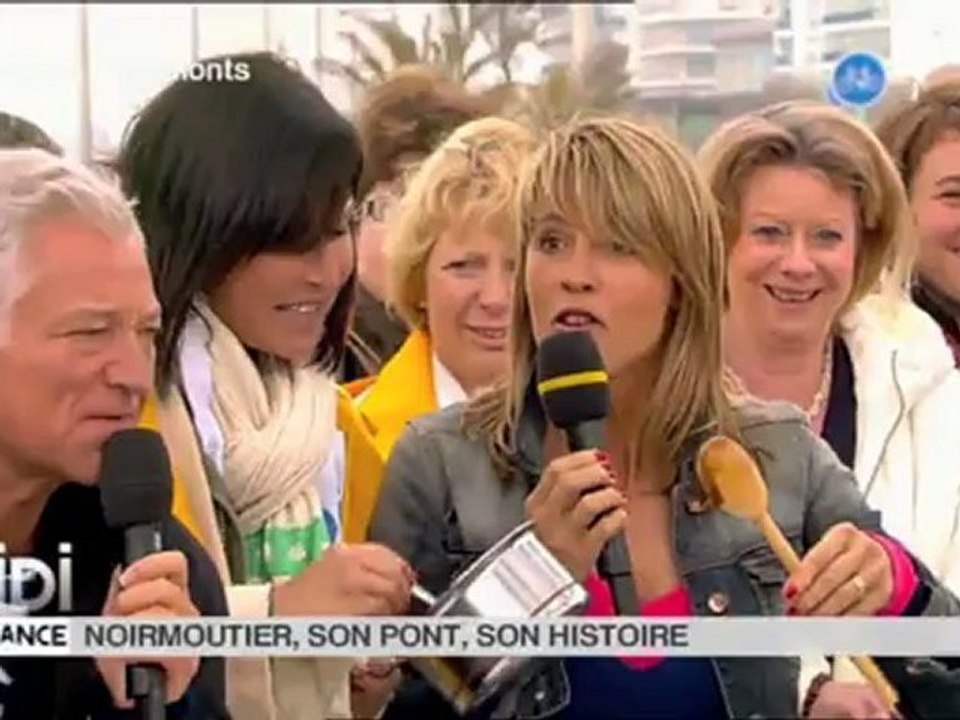 NOIRMOUTIER Son pont, son histoire (Midi En France à saint-jean-de-monts)